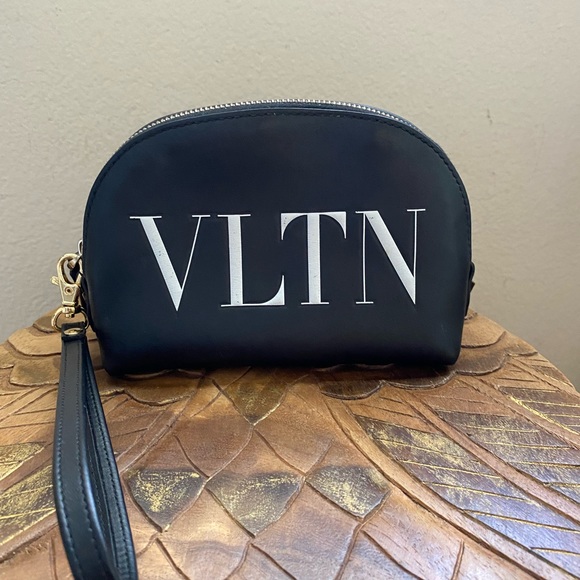Valentino Leather Cosmetic Bag - Picture 7 of 12